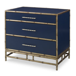 AMBELLA HOME COLLECTION Chinoiserie 3 - Drawer Nightstand