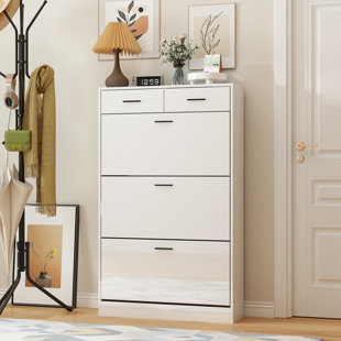 HOKKU DESIGNS 18 Pair Shoe Storage Cabinet