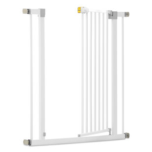 Hauck Open N Stop Pressure Mounted Fit Baby Safety Gate Extension, White