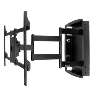 MOUNT-IT Black Wall Mount for Holds up to 175 lbs