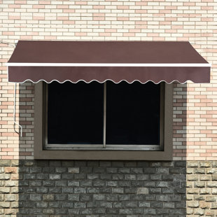 NEWACME LLC Patio Awning Fabric Replacement Sunshade Canopy for Retractable Awnings
