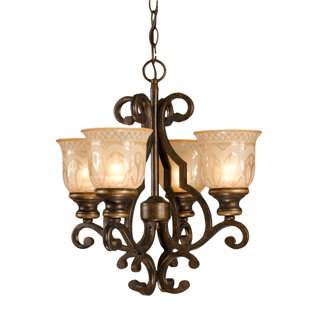 ASTORIA GRAND Tusten 4 - Light Dimmable Chandelier