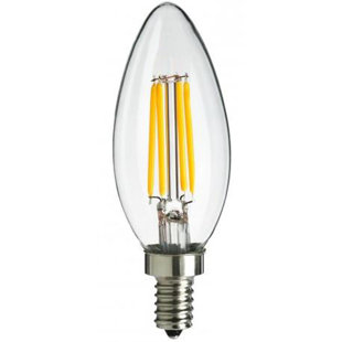 CWI LIGHTING 4.5 Watt, LED, Dimmable Light Bulb, (2700K) E12/Candelabra Base (Set of 10)