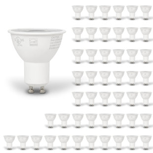 QPLUS 50 Watt Equivalent MR16 GU10/Bi-pin Dimmable 5000K LED Bulb (Set of 50)