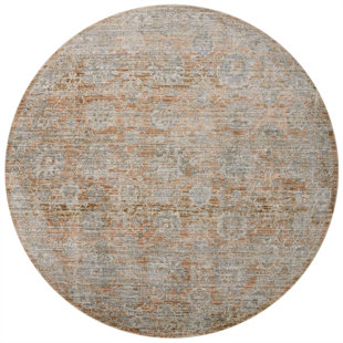 Jean Stoffer x Loloi Katherine Terracotta / Smoke Area Rug