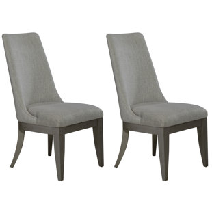 ROSDORF PARK Jachob Side Chair in Light Gray (Set of 2)
