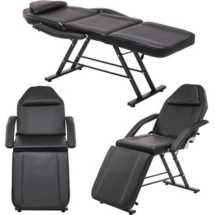 INBOX ZERO Professional Adjustable Tattoo Bed Chair, PU Massage Bed for Esthetician Beauty Spa