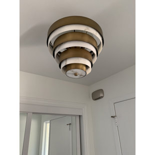 HINKLEY Echelon Three-Light Tiered Chandelier by Lisa McDennon
