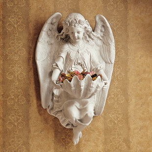 DESIGN TOSCANO Brixton Abbey Angel Wall Décor