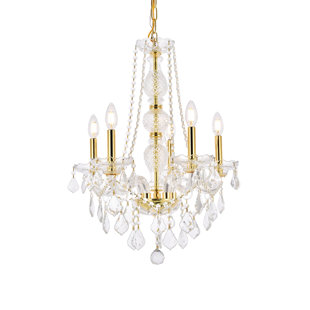 WILLA ARLO™ INTERIORS Eustacio 5 - Light Dimmable Classic / Traditional Chandelier
