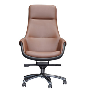 KINNLS Ergonomic Genuine Leather Executive Chair