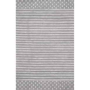 NULOOM Mandia Striped Wool Area Rug