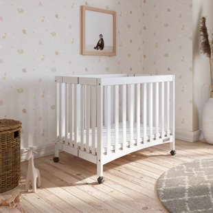 CHILD CRAFT London Mini Portable Crib With Mattress