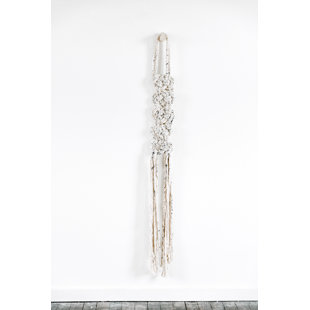 CANDICE LUTER ART + INTERIORS Scala Handmade Coastal Abstract Wall Decor on Fabric