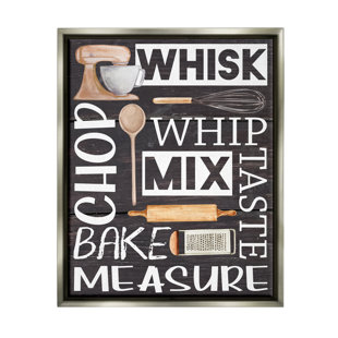 STUPELL INDUSTRIES " Various Baking Tools Kitchen Phrases " by ND Art