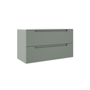 LUCENA BATH Moncler 40'' Single Bathroom Vanity with Ceramic Top