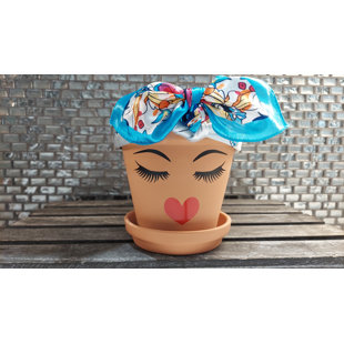 Sassy Soul Sister, Head Face Planter, Planter with Drainage, Planter, Flower Pots, Unique Gift