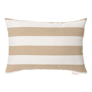 AUSTIN HORN CLASSICS Striped Sunbrella® Indoor/Outdoor Reversible Pillow Cover (Set of 2)