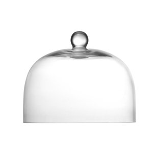 FORTESSA Jupiter Glass Dome Small - fits 8.5" Cake Stand