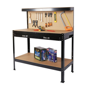 WFX UTILITY™ 45.3'' W Manufactured Wood Top Workbench