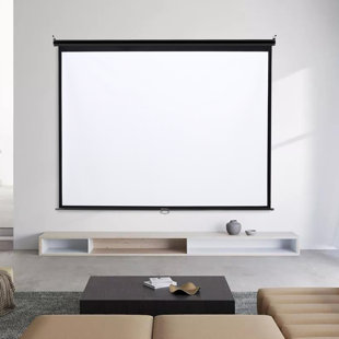 Inbox Zero Outdoor Manual Projector Screen Projector Screen