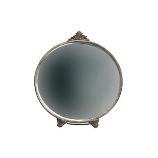 BEPUREHOME Posh Metal Round Dresser Mirror (Set of 6)