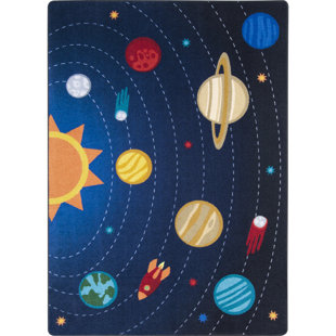 JOY CARPETS Kid Essentials Out of this World Area Rug