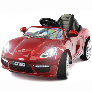 MODERNO KIDS Roadster Electric Battery Powered Ride on Car with Mp3 Horn, Soft Seat