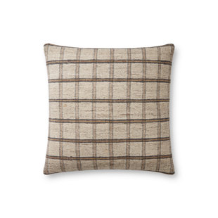 LOLOI II Plaid Throw Pillow