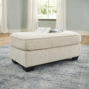 EBERN DESIGNS Padmasini Upholstered Ottoman