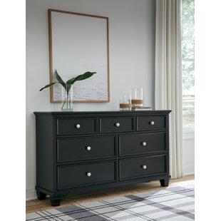 CHARLTON HOME® Eftichia 7 Drawer 62" W Dresser