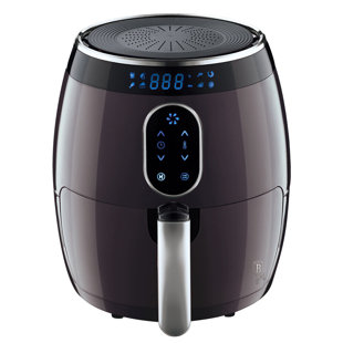 BERLINGER HAUS Carbon Pro Black Belinger Haus Kitchen Healthy Air Fryer 3.2L Touch Screen Digital Oven 1350W