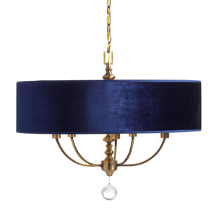 Signature Hardware Van Noord 5 - Light Unique/Statement Drum Chandelier