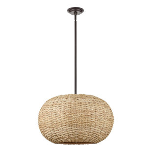 Signature Hardware Biddeford 3 - Light Single Globe Chandelier