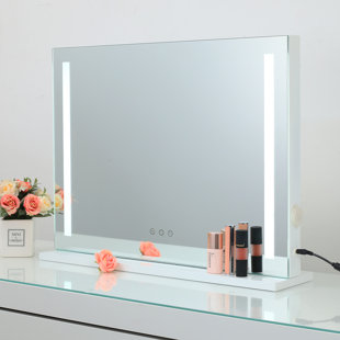IVY BRONX Ensoll Hollywood Mirror Lighted Vanity Mirror, 3 Adjustable Lightmodes, USB Phone Charging Port