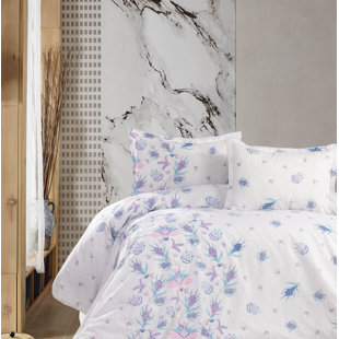 ADAMIMPEX Cotton Standard Floral Duvet Cover Set