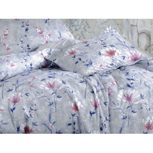 ADAMIMPEX Cotton Standard Floral Duvet Cover Set