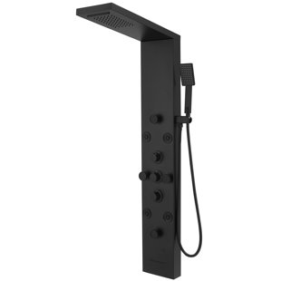 VIBRANTBATH 51.57'' Shower Panel with Fixed Shower Head