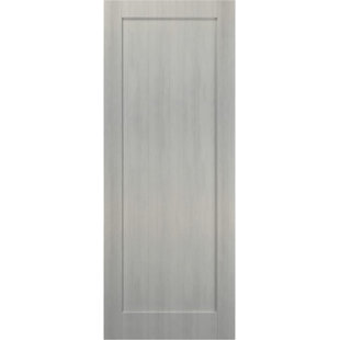 SARTODOORS Quadro Paneled Solid Manufactured Wood Standard Door Slab