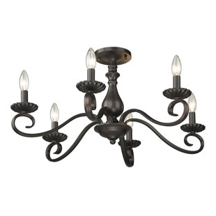 DARBY HOME CO Inavale Semi Flush Mount