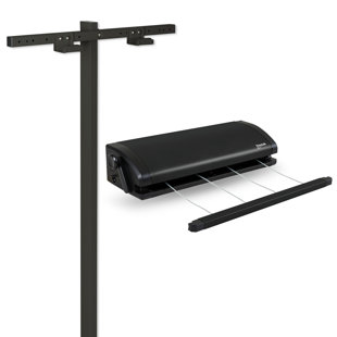 Daytek Steel Retractable Clothesline with Steel Post