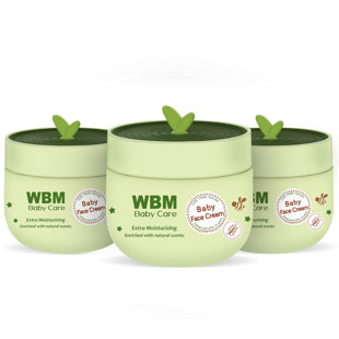 WBM Care Baby Face Cream, Pack of 3