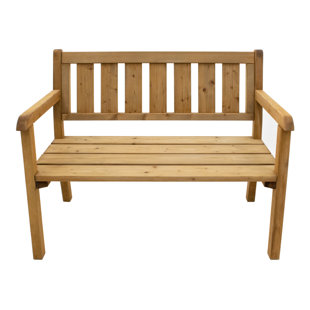 UNION RUSTIC Gartenbank Alisson aus Holz