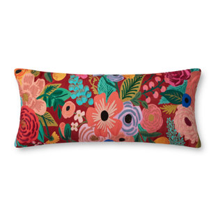 Rifle Paper Co. X Loloi Garden Party Rust Pillow Cover