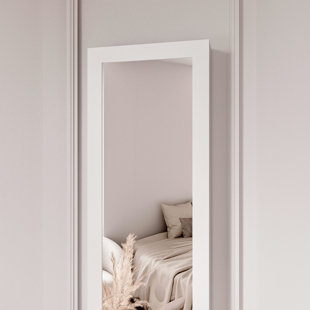 CARME HOME Jewelry Armoire with Mirror
