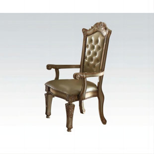 A&J HOMES STUDIO Vendome King Louis Back Side Chair (Set of 2)