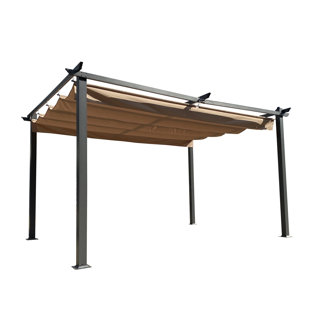 SHUNSTONE Backyard 13 Ft. W x 10 Ft. D Aluminum Pop-Up Canopy
