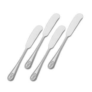 TOWLE LIVING Towle Everyday Lobster Set Of 4 Spreaders, Stainless Steel (Set of 4)