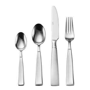 TOWLE LIVING Everyday Satin Balance 16 Piece Flatware Set, Service For 4