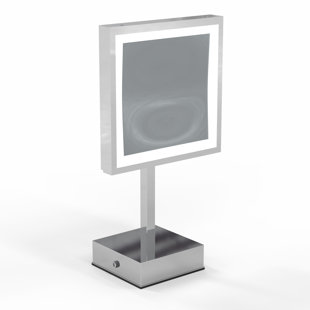 APTATIONS Kimball Young Square LED Metal Floor Mirror